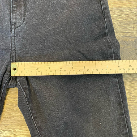 Carly Jean Los Angeles Jeans Women’s 9 Black Miller High Waist Stretch Skinny - Picture 15 of 16